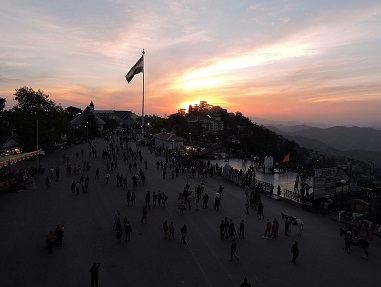 Thr ridge is the best place to visit in shimla