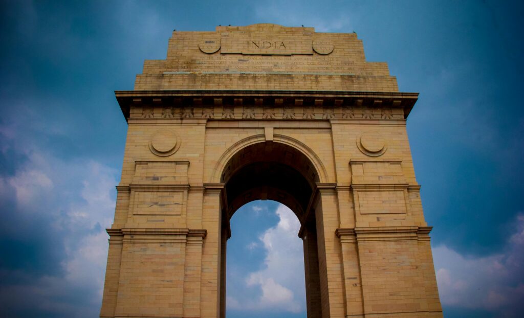 India Gate is the best tourist place in Delhi