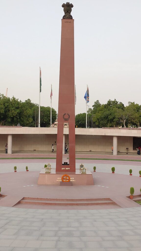 National War Memorial is the best tourist spot in Delhi