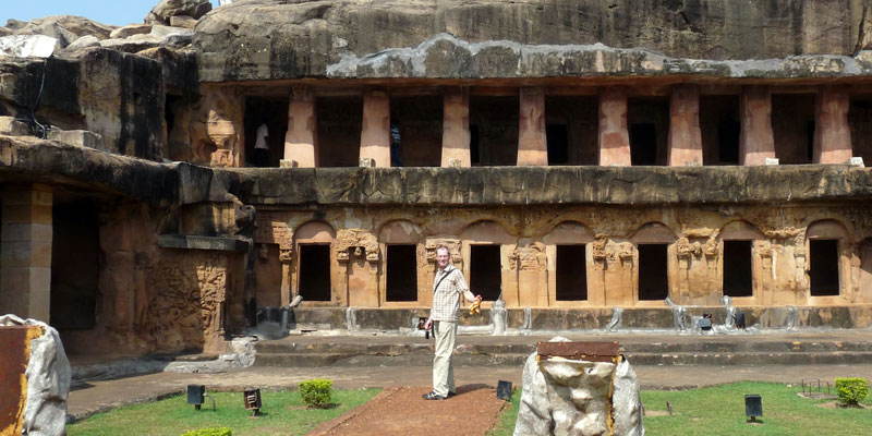 Udayagiri And Khandgiri Caves are the best place to visit in  Odisha 