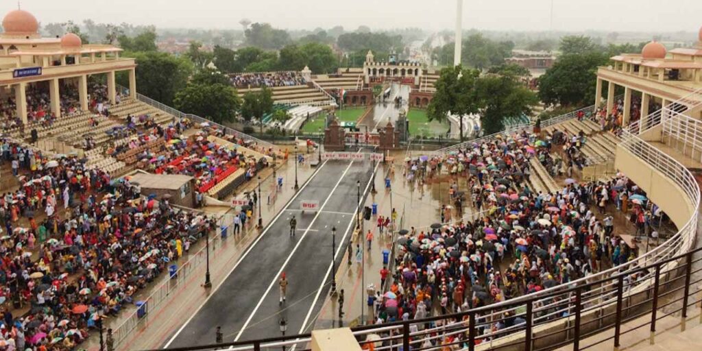 Wagah Border is one of the best tourist place in Amritsar